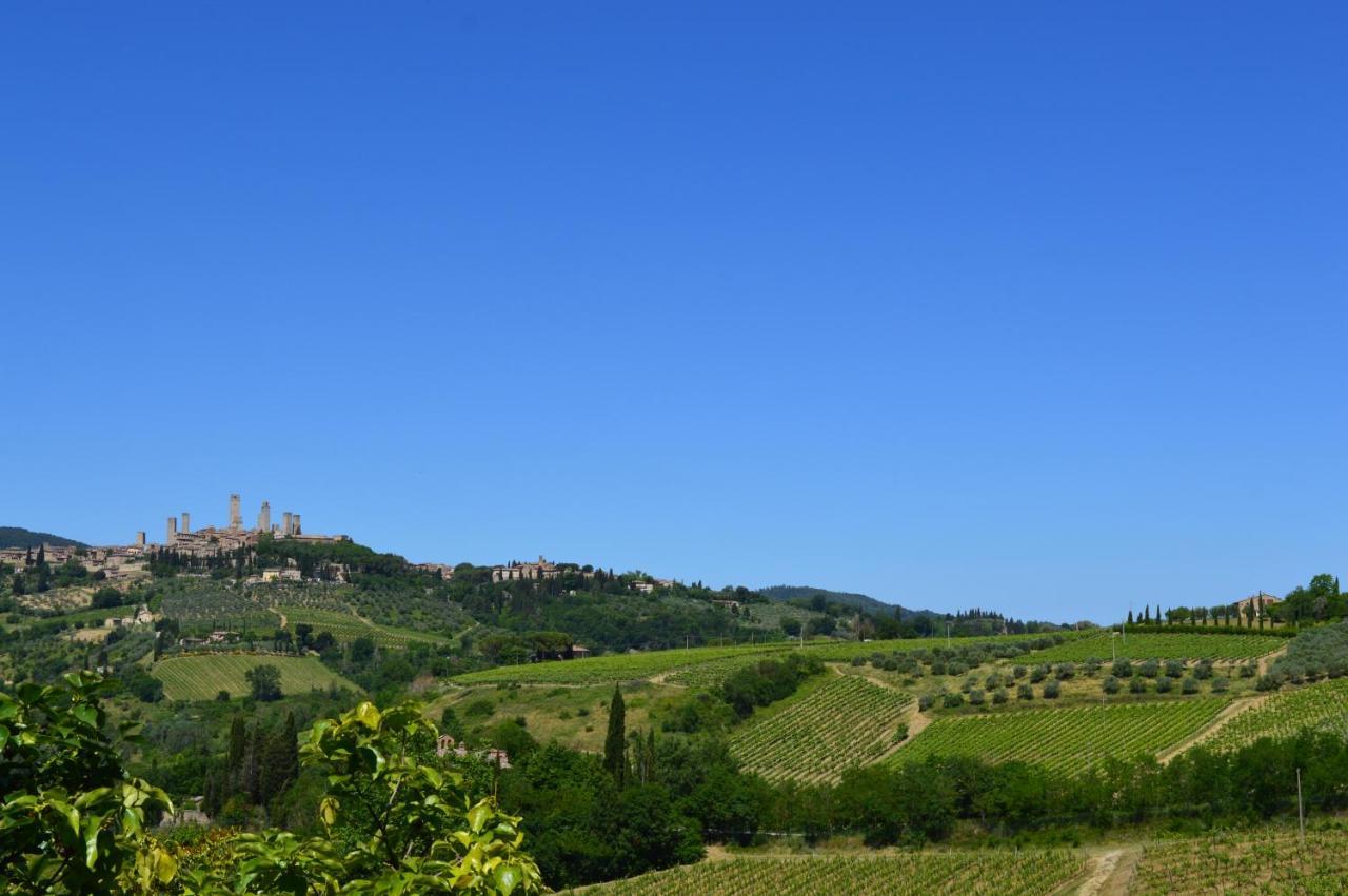 Agriturismo La Fidanza San Gimignano Eksteriør billede
